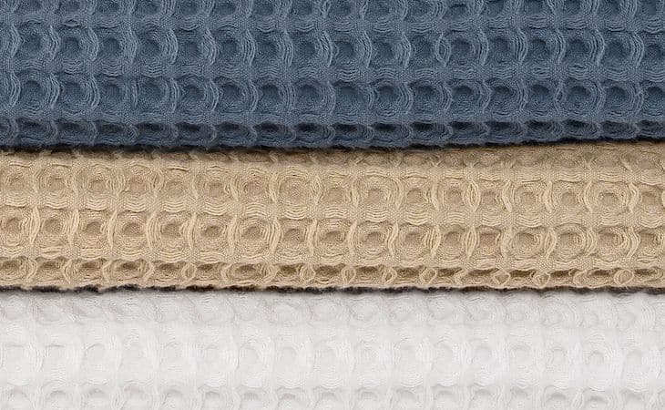 stack of folded bath towels