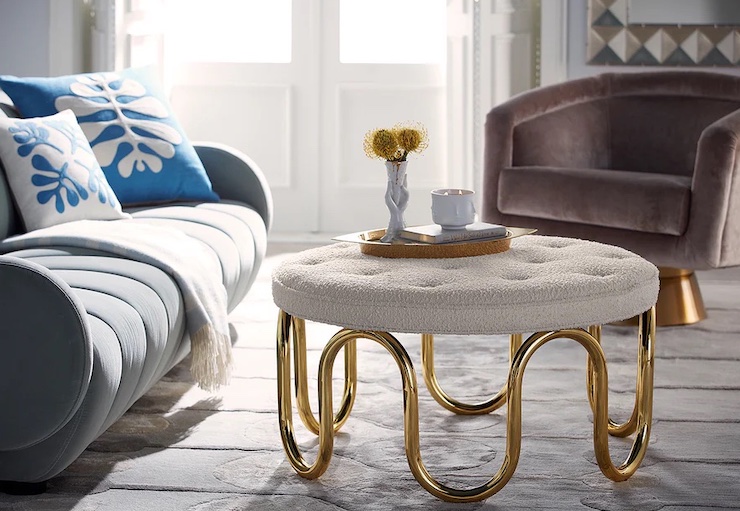 Jonathan Adler Gilded I-Scream Vase