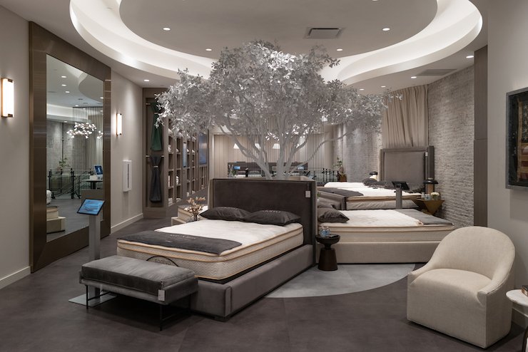 saatva viewing room - flatiron