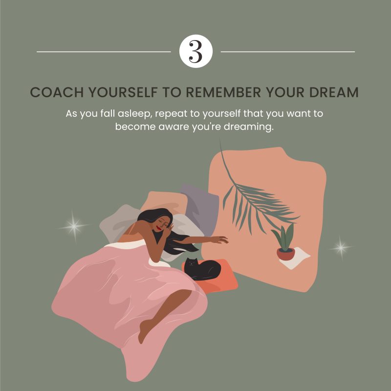 how to have a lucid dream: coach yourself