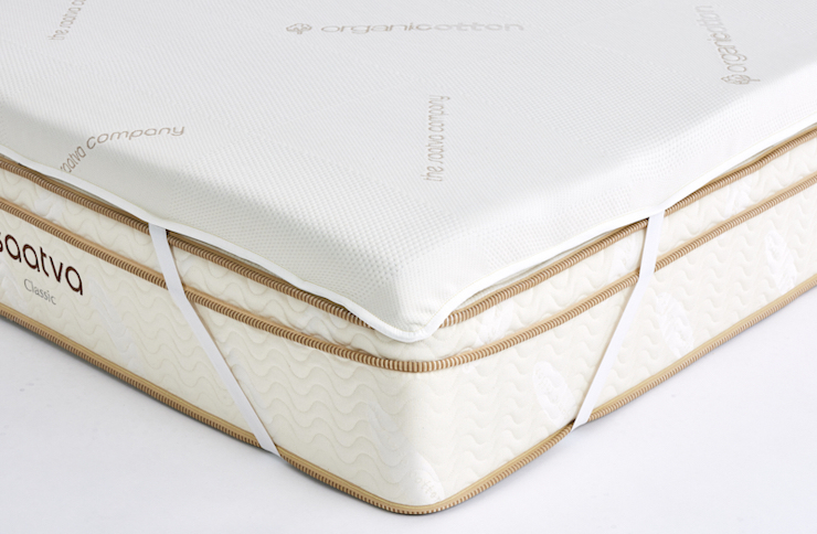 Saatva Graphite Memory Foam Mattress Topper