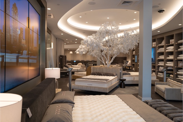 saatva viewing room - uptown, houston