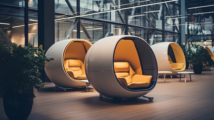 nap pod in office