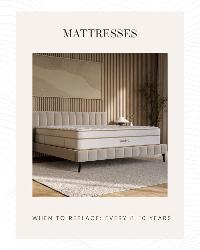 when to replace mattresses