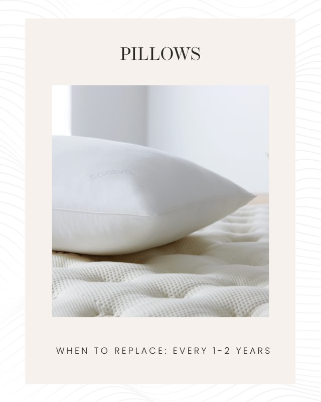 when to replace pillows