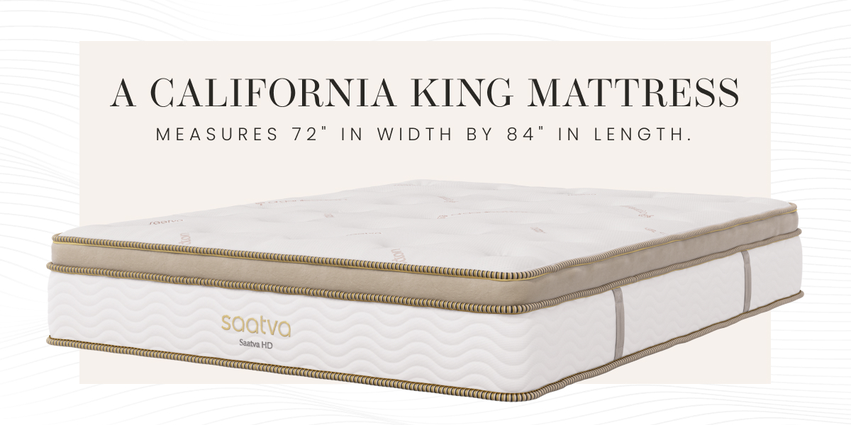 california king-size bed dimensions infographic
