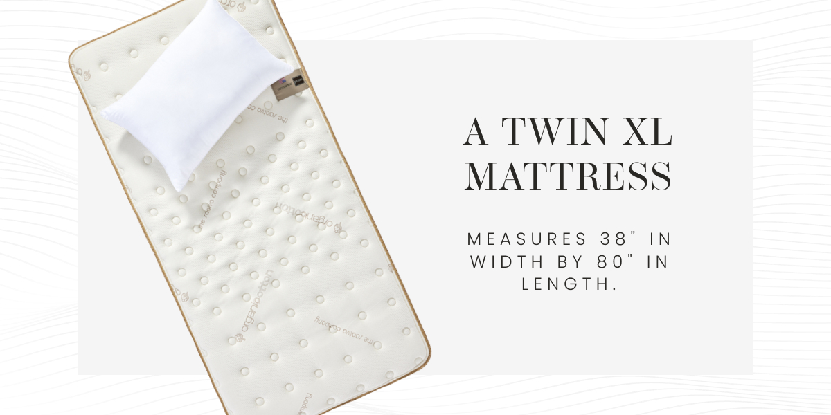 twin xl mattress dimensions infographic