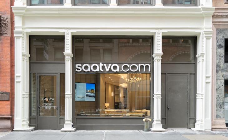 Saatva Viewing room shot from outside