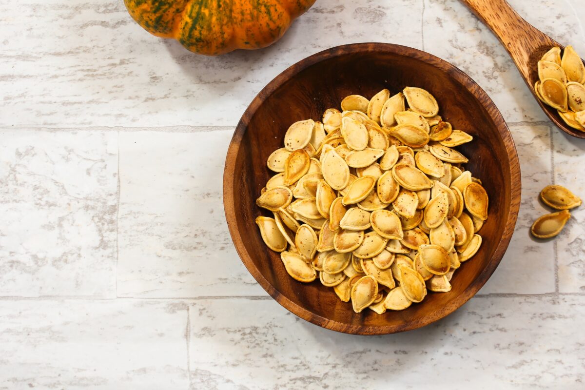 roasted pumpkin seeds