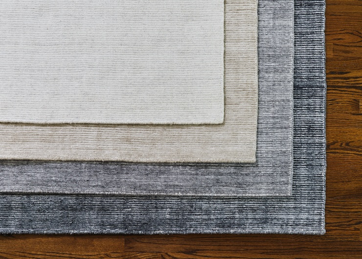 Saatva Cirrus Handcrafted Bedroom Rug