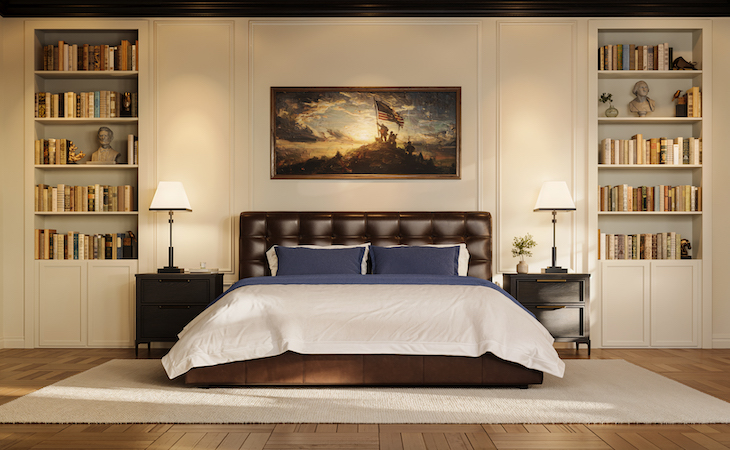 luxury room decorated